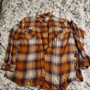 Maurice's xxl fall flannel